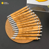 Lapicero de Bambú Eco-Friendly Personalizado - Lemon Creativo